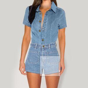 ROLLAS Sailor Romper Lily Blue XS